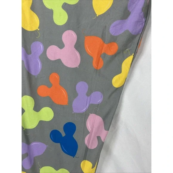 Disney Parks Mickey Balloons Women's Leggings Gray size Large Stretch Pants - Picture 7 of 15